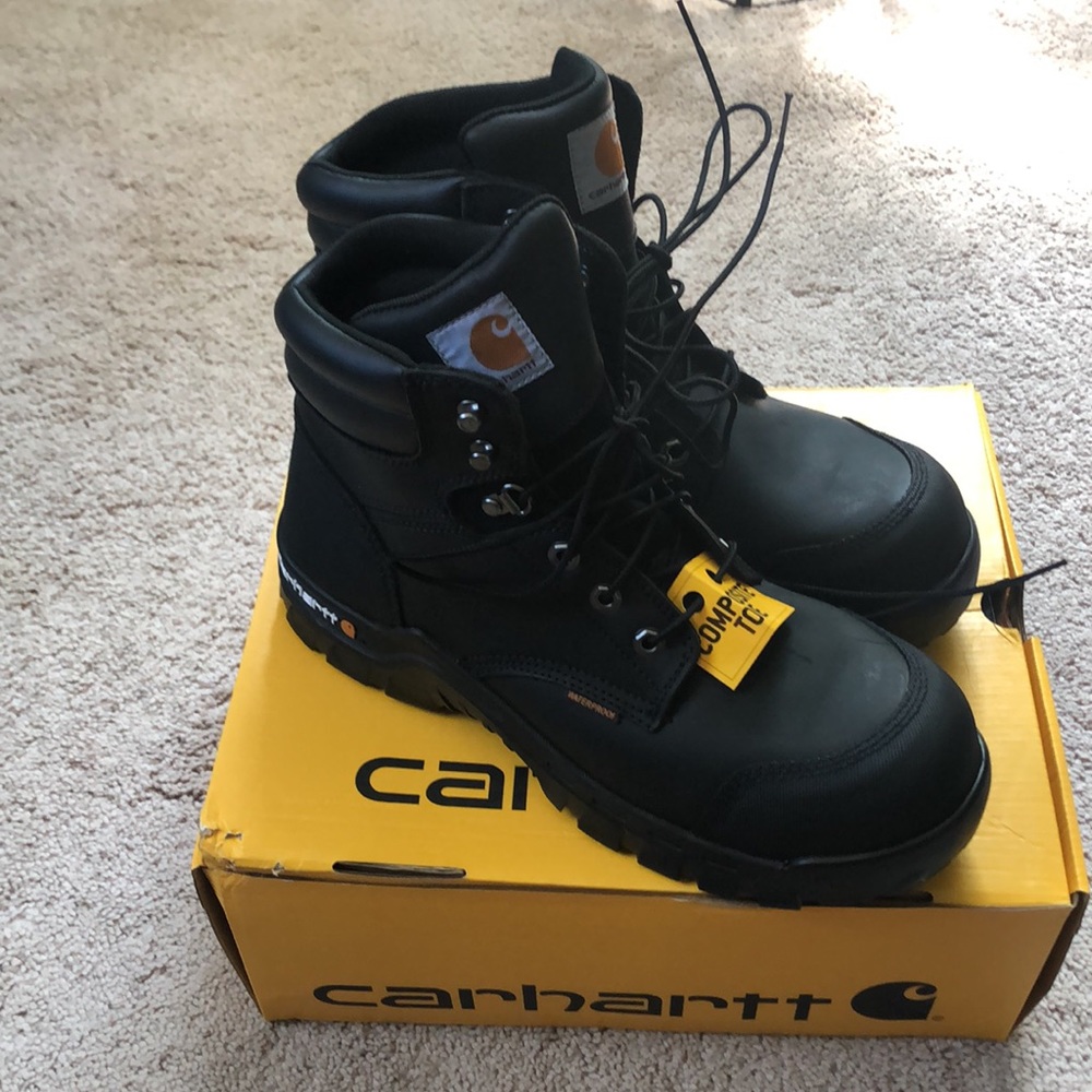 Men’s Carhartt 6” Composite Toe WP Work Boot CMF6371- Brand New